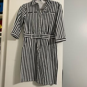 Short collared professional dress